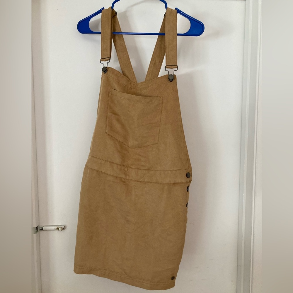 Roxy Suede Jumper Skirt